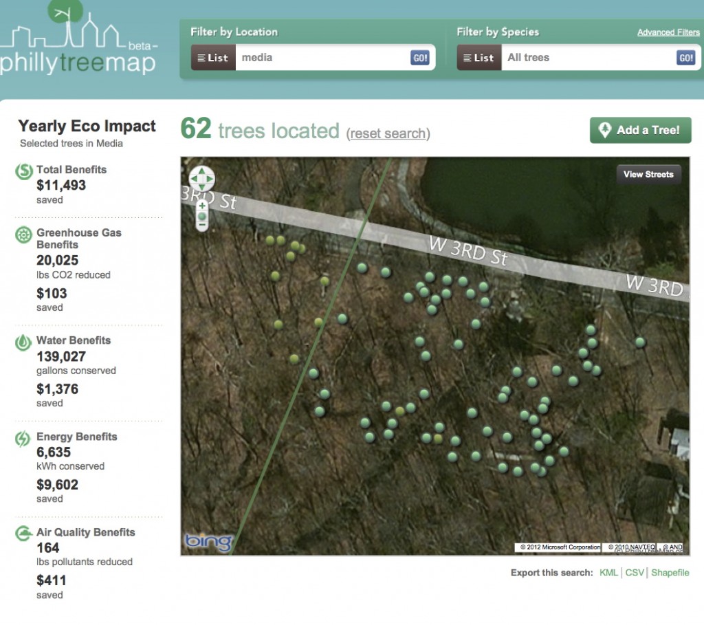 Philadelphia Treemap Philly Tree Map – Media as of 2-6-2012 | Friends of Glen Providence Park