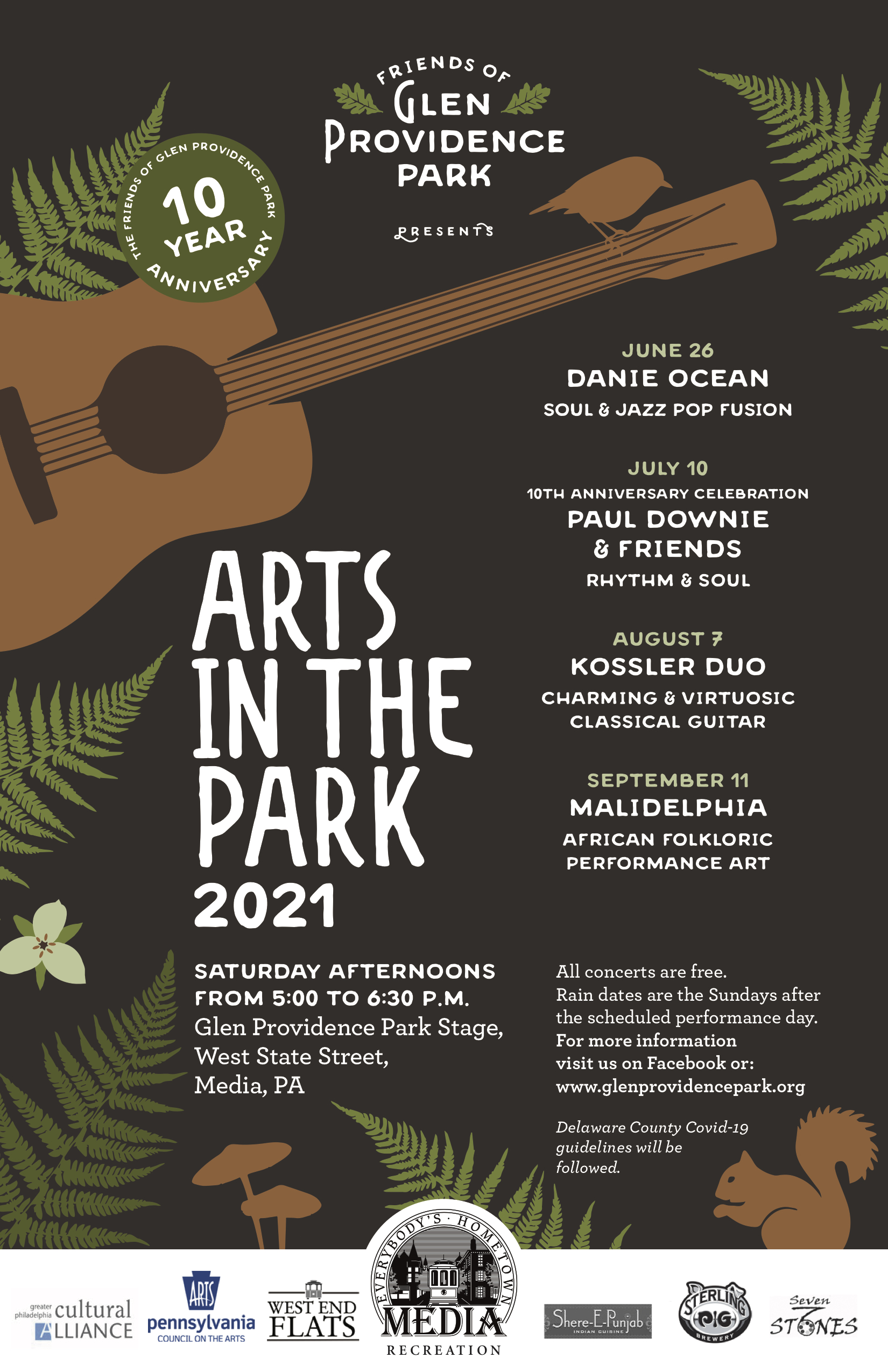 2021 Arts in the Park! Friends of Glen Providence Park